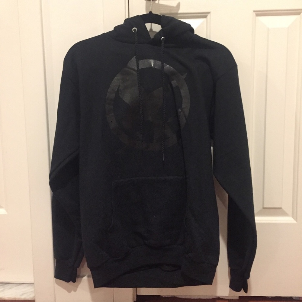 The Hunger Games Mockingjay logo hoodie